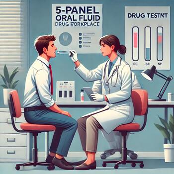 5 Panel Oral Fluid Drug Test