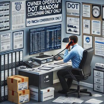 Owner Operator DOT Random Consortium Only Package (FMCSA)