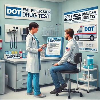 DOT FMCSA Pre-Employment Drug Test