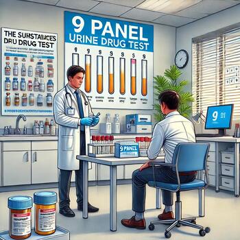 9 Panel Urine Drug Test